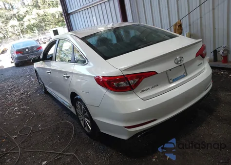 2017 Hyundai Sonata Sport из США, поврежденный, VIN 5NPE34AF1HH505096